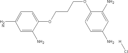1,3-二(2,4-二氨基苯氧基)丙烷盐酸盐    1,3-BP